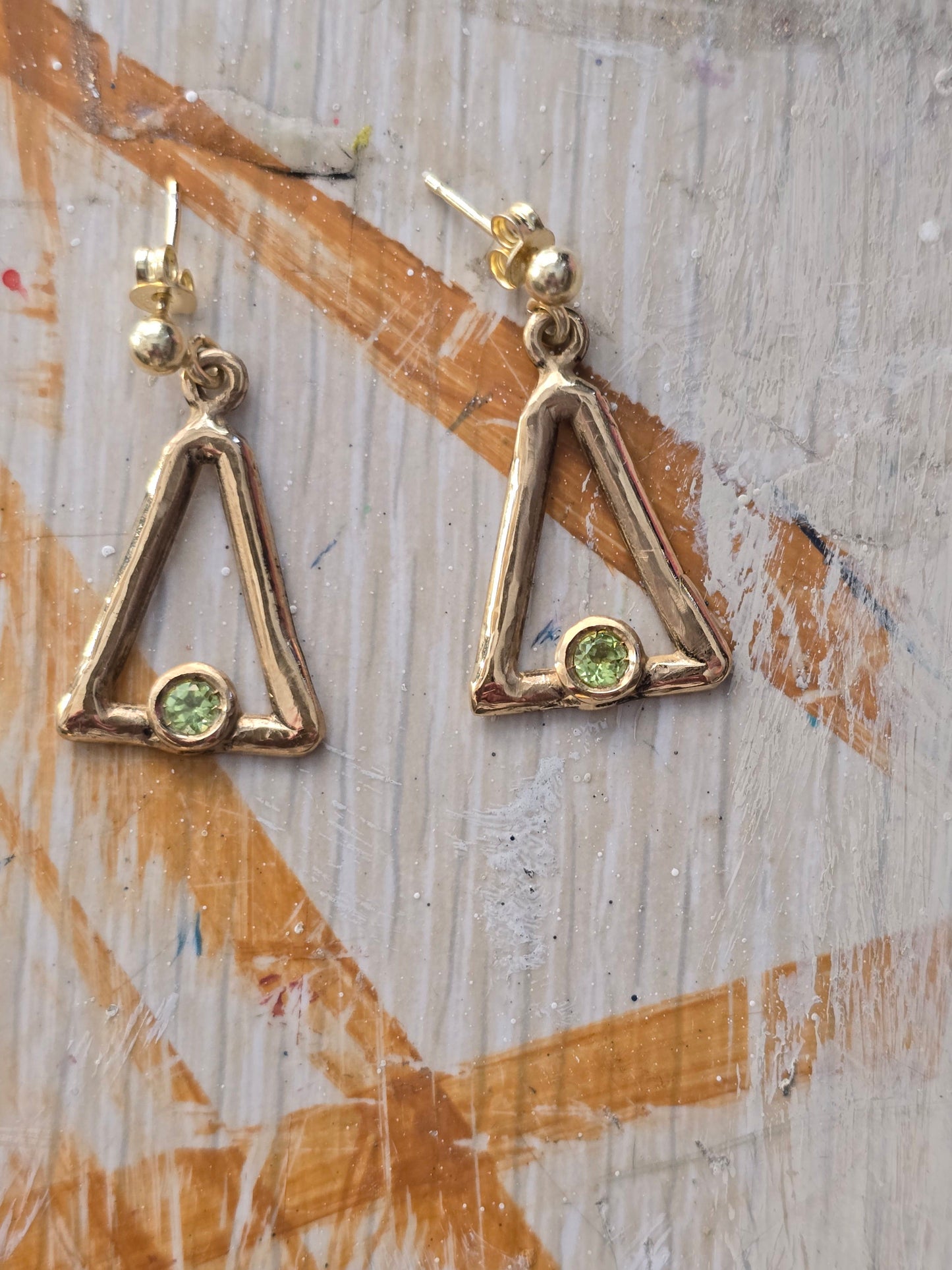 Triangle earrings